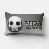 Coussin Rectangle Skullmoji ランバークッション (正面)