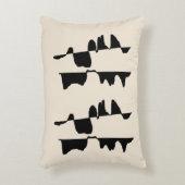 Coussin Rectangulaire - Abstrait Dual Face アクセントクッション (正面(垂直))