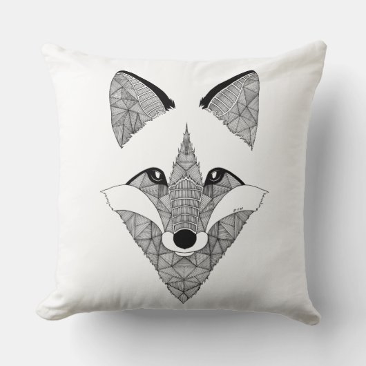 Coussin Renard fox クッション (正面)