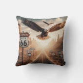 Coussin route 66 du camionneur クッション (裏面)