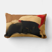 Coussin Sam le Chat édition Noël ランバークッション (正面)