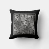 Coussin Scottish deerhound coursing クッション (裏面)