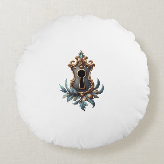 coussin serrure ラウンドクッション (正面)
