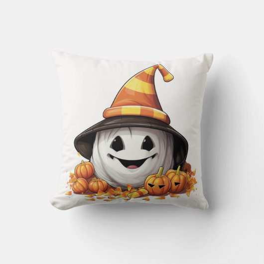 Coussin Spooky Pumpkin Surprises クッション (正面)