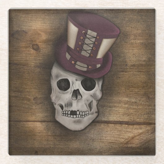 Coussin Steampunk ガラスコースター (正面)