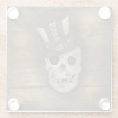 Coussin Steampunk ガラスコースター (裏面)