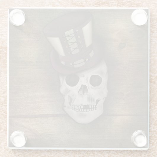 Coussin Steampunk ガラスコースター (裏面)