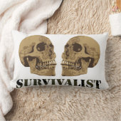 Coussin survivalist ランバークッション (ブランケット)
