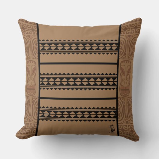 Coussin Tribal Ethnic クッション (正面)