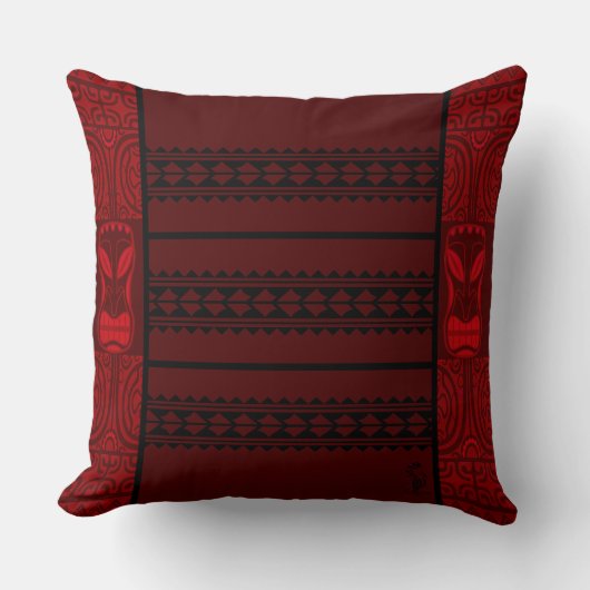 Coussin Tribal Ethnic クッション (正面)