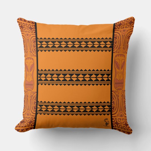 Coussin Tribal Ethnic クッション (正面)