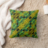 coussin vert クッション (ブランケット)