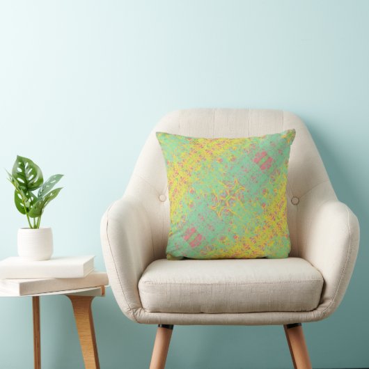 coussin vert クッション (椅子)