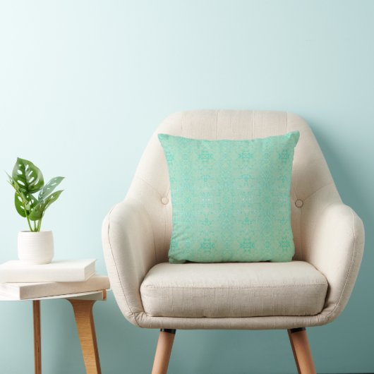 coussin vert クッション (椅子)