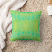 coussin vert クッション (ブランケット)