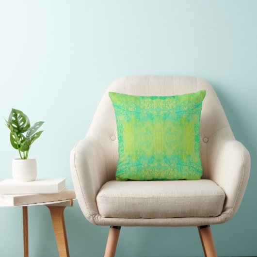 coussin vert クッション (椅子)