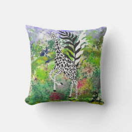 Coussin Wildlife Friendship - Giraffe  クッション