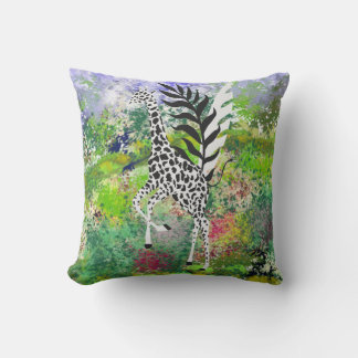 Coussin Wildlife Friendship - Giraffe  クッション