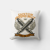 Coussin Winds in My Face, Asphalt Below クッション (正面)