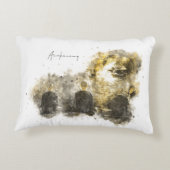 Coussins Décoratifs l'éveil アクセントクッション (裏面)