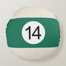 Coussins Ronds Boule de Billard #14 ラウンドクッション