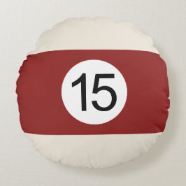 Coussins Ronds Boule de Billard #15 ラウンドクッション