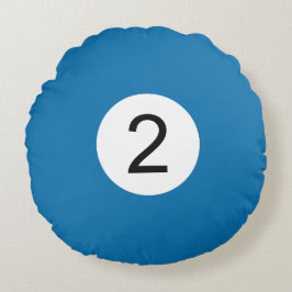 Coussins Ronds Boule de Billard #2 ラウンドクッション