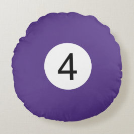 Coussins Ronds Boule de Billard #4 ラウンドクッション