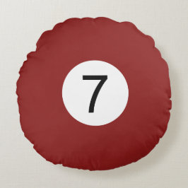 Coussins Ronds Boule de Billard #7 ラウンドクッション