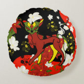 Coussins Ronds Chamalion ラウンドクッション (正面)