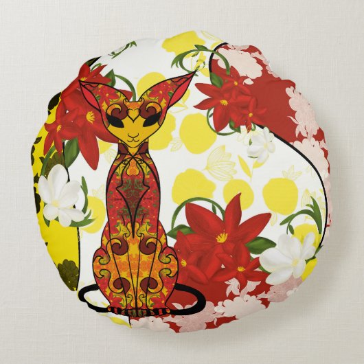 Coussins Ronds Chamalion ラウンドクッション (裏面)