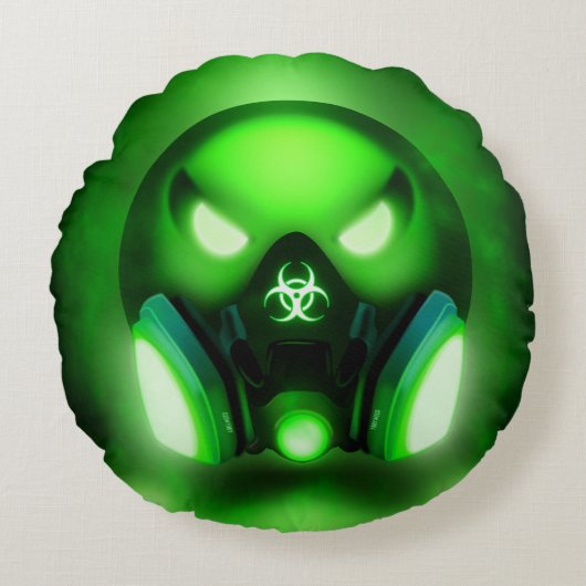 Coussins Ronds Toxicmoji ラウンドクッション (正面)