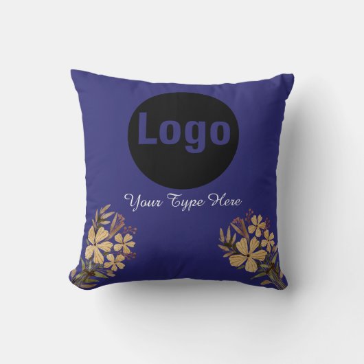 Coustomizable Stylish Throw Pillow クッション (正面)