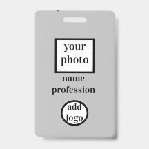 coutam employee photo,バーコード，ロゴ，ネームバッジ