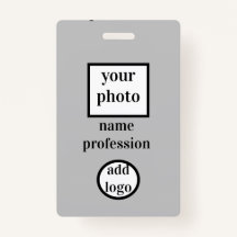 coutam employee photo,バーコード，ロゴ，ネームバッジ