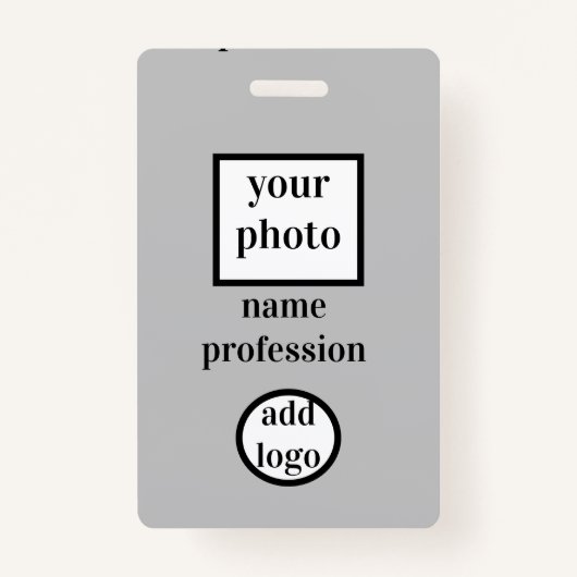 coutam employee photo,バーコード，ロゴ，ネームバッジ バッジ (正面)