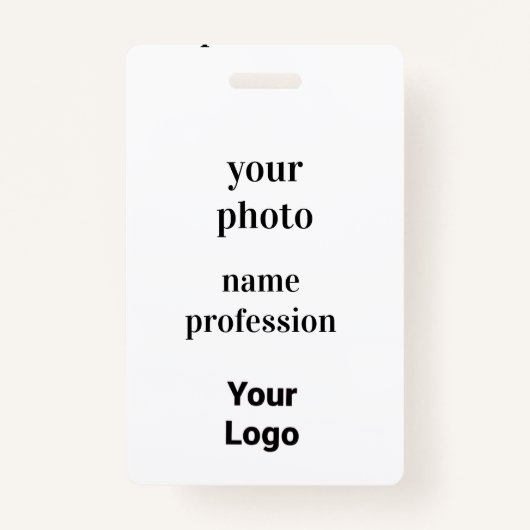 coutam employee photo,バーコード，ロゴ，ネームバッジ バッジ (正面)