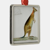 Coutant著刻まれるカンガルー メタルオーナメント (右)