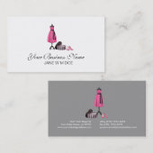 Coutoureのファッションビジネスカード 名刺 (正面/裏面)