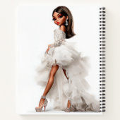 Couture Cloud Spiral Notebook ノートブック (裏面)