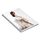 Couture Cloud Spiral Photo Notebook ノートブック (右側)
