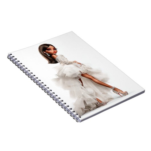 Couture Cloud Spiral Photo Notebook ノートブック (右側)