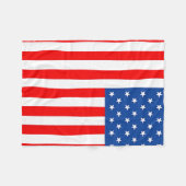 couvertur americain フリースブランケット (正面(横))