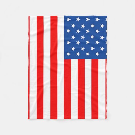 couvertur americain フリースブランケット (正面)