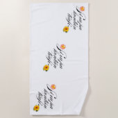 Couverture ビーチタオル (正面)