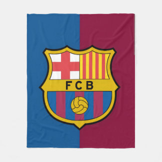 couverture barcelona フリースブランケット