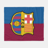 couverture barcelona フリースブランケット (正面(横))