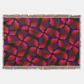 Couverture Jimette Design à franges déco スローブランケット (正面)