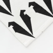 Couverture "L'Ange Noir" フリースブランケット (角)