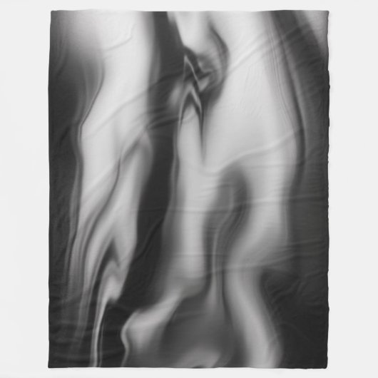 Couverture polaire art abstrait フリースブランケット (正面)